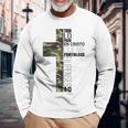 迷彩 スペイン語 聖書 一節 クリスティアーノerso 長袖Tシャツ 高齢者への贈り物
