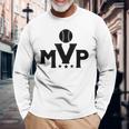 野球 Mvp Mostaluable Player スポーツtシャツ 長袖Tシャツ 高齢者への贈り物