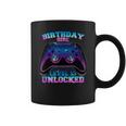 13 Años De Edad Impresionanteideo Gamer Chica 13 Cumpleaños Chica Taza de café