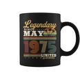 1975年5月生まれ 50年 ヴィンテージ 誕生日プレゼント コーヒーマグ
