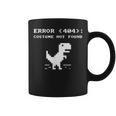 404 エラーコスチューム Not Found シャツ 面白い ハロウィン インターネット コーヒーマグ