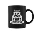 65年のお祝い イベント、記念日、誕生日。 コーヒーマグ