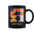 Acid Jazz ヴィンテージジャズミュージックバンド ミニマルtシャツ コーヒーマグ