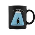 Alien Cat Abduction Ufo Cat Alien Abduction コーヒーマグ