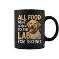 All Food Must Go To The Lab For Testing コーヒーマグ