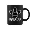 Asides アシデス Asides 足です。肉球です。【変なtシャツ屋さん】スポーツ ブランド パロディ 面白デザイン コーヒーマグ