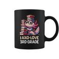 I Axo Love 3Rd Grade Axolotl 新学期読書 コーヒーマグ