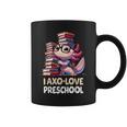 I Axo Love Presschool Axolotl 新学期読書 コーヒーマグ