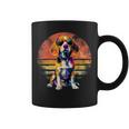 Beagle Dog Loverintage Best Beagle Dad Día Del Padre Taza de café