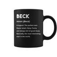 Beck ネームシャツ コーヒーマグ