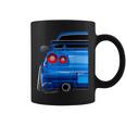 Blue Gt R 34 Jdm スカイラインスタンス カー ドリフトレーシング コーヒーマグ