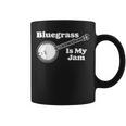 Bluegrass Is My Jam Banjo Musicintage Graphic コーヒーマグ