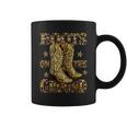 Boots On The Ground Boot Cowboy Western Coffee Mug