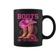 Boots On The Ground Cowgirl Linedance Boot Cowboy Western Coffee Mug