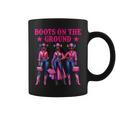 Boots On The Ground Fashion Western Melanin Black Cowgirl Coffee Mug