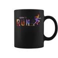 Born To Run マラソンランナー スポーツ カラフルtシャツ コーヒーマグ