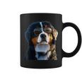 Boyero De Berna Con Gafas Deol Perro Dulce Taza de café