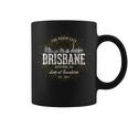 Brisbane Australia オーストラリアヴィンテージスタイルレトロブリスベン コーヒーマグ