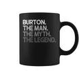 Burton -The Man Myth Legend コーヒーマグ