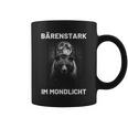 Bärenstark Im Mondlicht 満月 森 月明かり グリズリーベア コーヒーマグ