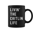 Caitlin の人生を生きている Caitlin コーヒーマグ