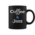 Coffee & Jazz シャツ ユニセックス コーヒー愛好家 ジャズ コーヒーマグ