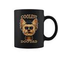 Coolest Dog Dad I Yorkshire Terrier パパ I ヨークシャー・テリア コーヒーマグ