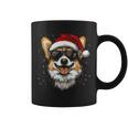 Corgi サンタハット 面白い かわいい 犬 ママ お父さん クリスマス コーヒーマグ