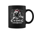 Cosmic Christmas Adventure ヴィンテージ宇宙飛行士サンタスペース コーヒーマグ