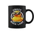 Crazy Duck Lady キュート アヒル ママ アヒルの所有者 面白い I Love Ducks コーヒーマグ