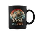 Dad Est 2026 年のパパ 初めての父の日 若いパパ 新しいパパ コーヒーマグ