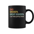 Dad Grandpa Great Grandpa Fathers Day For Grandpa Coffee Mug