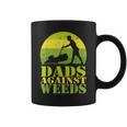 Dads Against Weeds Gardening Lawn Mowing Father's Day Coffee Mug