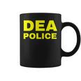 Dea Police Drug Enforcement Administration フロントとバック コーヒーマグ