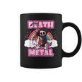 Death Metal Grim Reaper ピンクユニコーン ファニーヘビーメタル コーヒーマグ