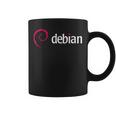 Debian Linux Tux プラグインプログラマー コーヒーマグ