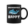 Dolphinately Happy ドルフィンズ イルカ 哺乳類 海 Dolphin ドルフィン コーヒーマグ