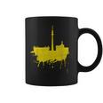 Dortmundkyline ドルトムントのスカイライン 黄色い絵 ドルトムント好きにはたまらないファンアート コーヒーマグ