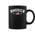 Est 1776 Patriotic Us American Flag 4Th Of July America Coffee Mug