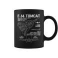 F-14 Tomcat 戦闘機 ジェット仕様 軍用飛行機 F14 Tomcat コーヒーマグ