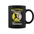 My Favorite Baseball Softball Players Calls Me Nonna Coffee Mug
