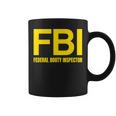 Fbi – 連邦戦利品検査官xオンリーラブデートファンアイロニー コーヒーマグ