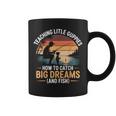 Fishing Dad How Catch Big Dreams 面白い父の日のギフト コーヒーマグ