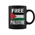 Free Palestine Free Gaza パレスチナの旗無料パレスチナ コーヒーマグ
