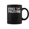 Free Palestine パレスチナの旗無料パレスチナ コーヒーマグ