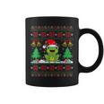 Frog Wearinganta Hat Christmas Lights Xmas Frog コーヒーマグ