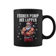 Frohen Pump Ihr Lappen 筋肉質サンタジム コーヒーマグ