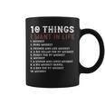 10 Things I Want In My Life ウイスキー Loves Whiskey コーヒーマグ
