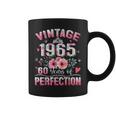 60Th B-Dayintage 1965 Floral 60 Years Of Perfection コーヒーマグ