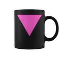 Gay Pride Upside Down Pink Triangle コーヒーマグ